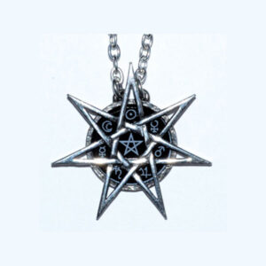 1 3/4" Elven Star pewter