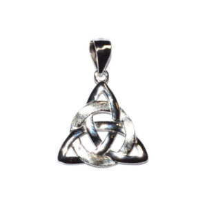 5/8" Triquetra sterling pendant