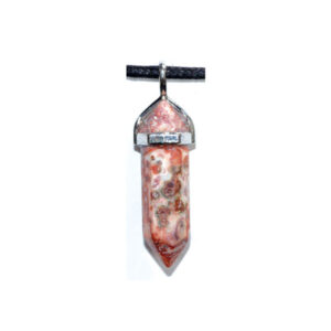 Assurance (leopard jasper) double terminated