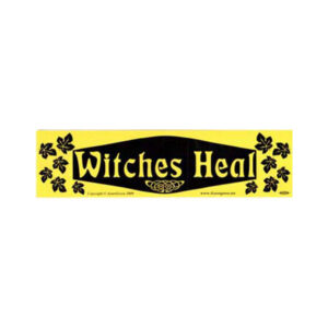 Witches Heal bumper sticker