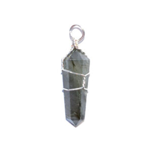 Labradorite wire wrapped point