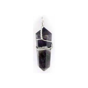 Wire Wrapped Amethyst Point