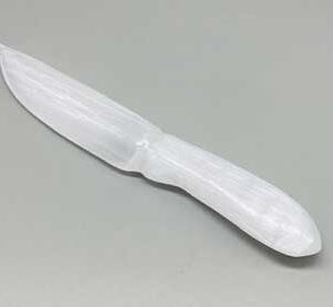 7 1/2" Selenite athame