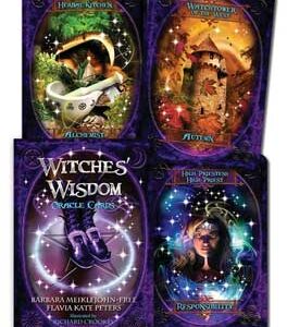 Witches' Wisdom oracle by Meiklejohn-Free & Peters