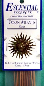 Ocean Atlantis escential essences incense sticks 16 pack