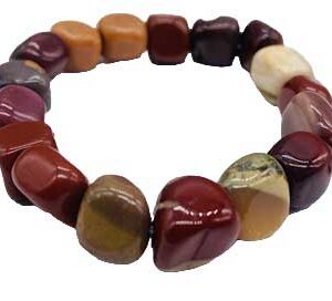 Mookaite gemstone bracelet