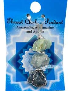 Throat chakra pendant