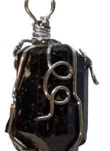 Black Tourmaline wire wrapped