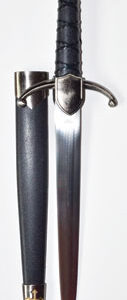 15" Plain athame
