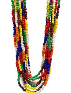 (set of 12) 7 Potencias santeria necklace